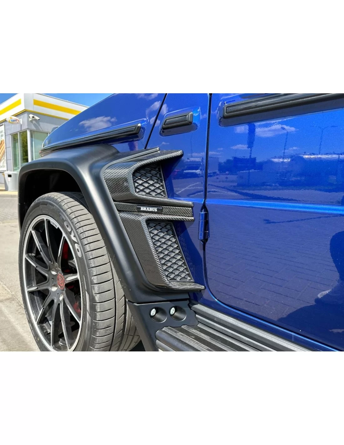Комплект карбонового обвісу Brabus Widestar без дифузора для Mercedes Mercedes Benz, Mercedes Benz G-Class 2018+ (W463A), Tuning