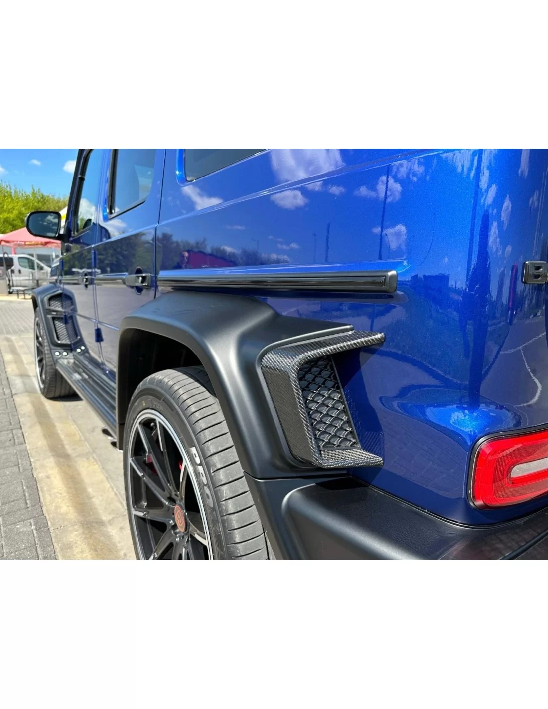 Kohlefaser Brabus Widestar Außenverkleidung Bodykit ohne Diffusor für Mercedes Mercedes Benz, G Class W463A, Body Parts, G-Class Kohlefaser Brabus Widestar Außenverkleidung Bodykit ohne Diffusor für Mercedes Mercedes Benz, G Class W463A, Body Parts, G-Class