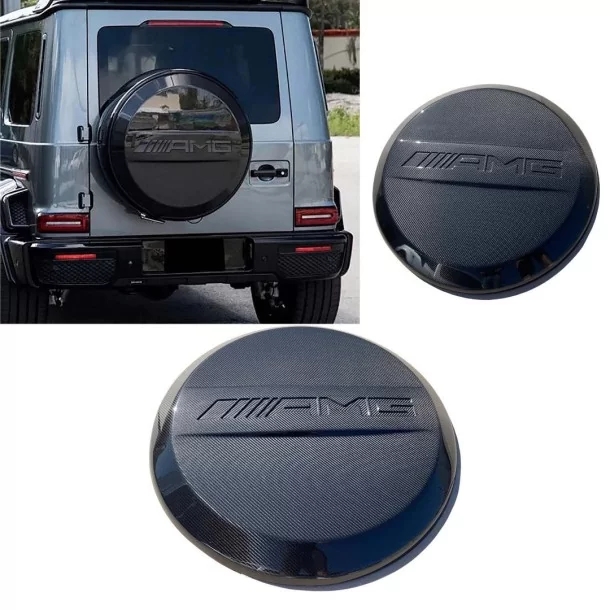 メルセデスベンツGワゴンW463A W464用カーボンファイバーAMGリアスペアホイールカバー Mercedes-Benz, Mercedes-Benz G-Class 2018+ (W463A), Tuning & Exterior, G-Class M