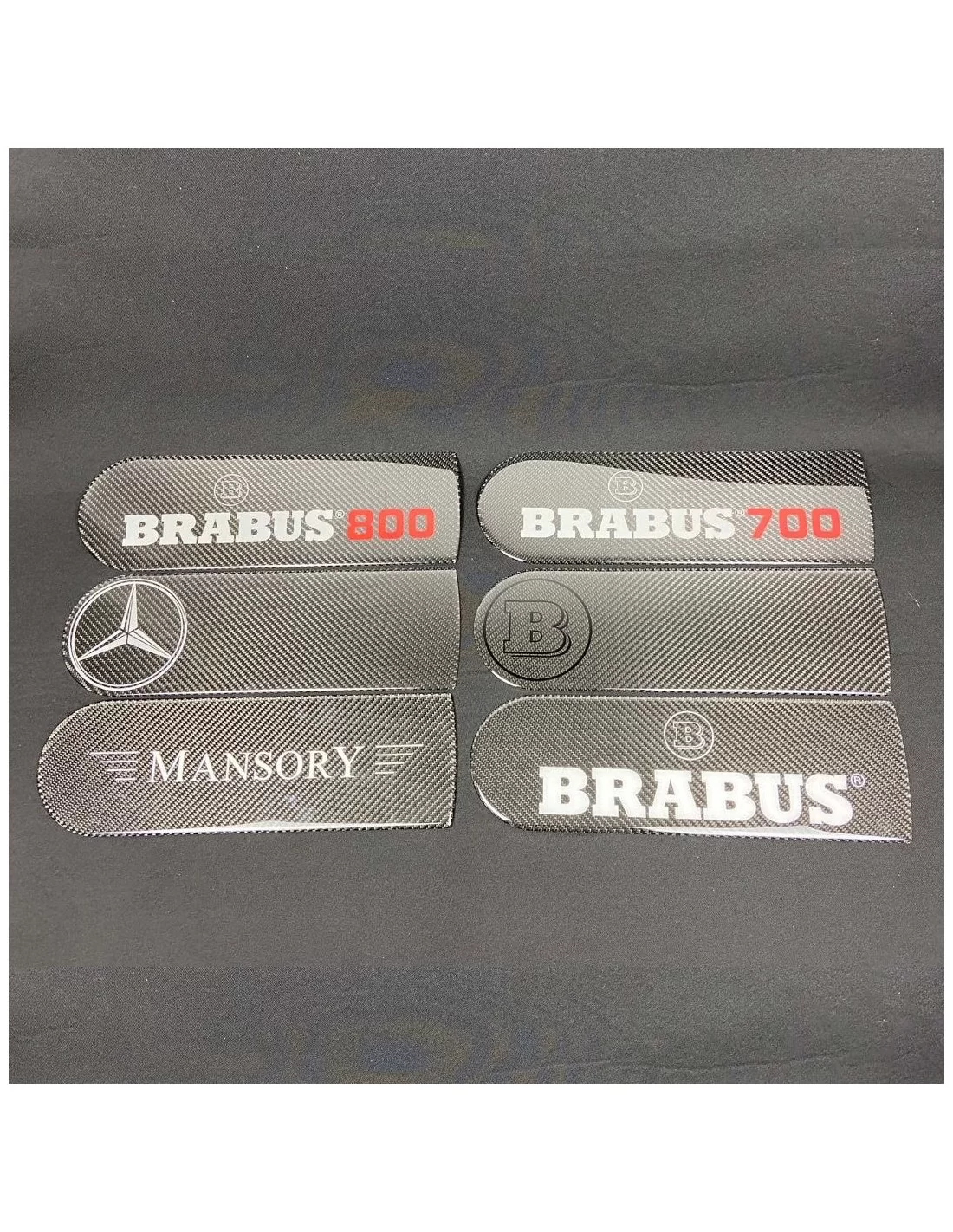 - logo & Emblems - Логотип емблеми з вуглецевого волокна для задньої кришки запасного колеса Amg Brabus Mansory Mercedes W463a   - logo & Emblems - Логотип емблеми з вуглецевого волокна для задньої кришки запасного колеса Amg Brabus Mansory Mercedes W463a