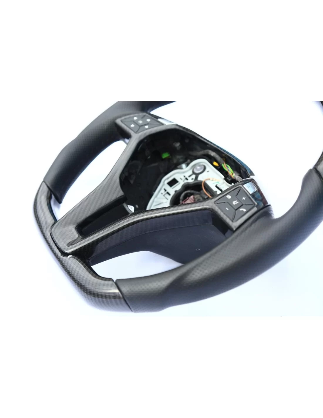  - Steering Wheels - Mercedes-Benz CLS E-Class SLK W172 W212 W218 Kierownica ze skóry węglowej - 8 - Mercedes-Benz CLS E-Class S