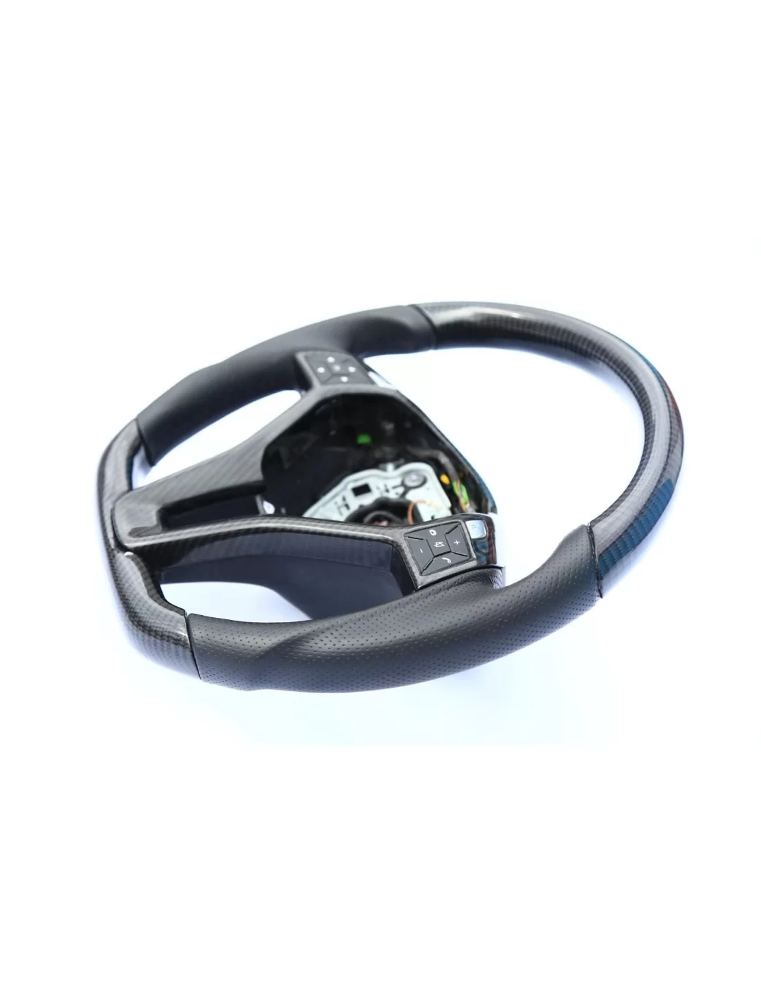 - Steering Wheels - Mercedes-Benz CLS E-Class SLK W172 W212 W218 Volante em Couro Carbono - 9 - Transforme a sua experiência de - Steering Wheels - Mercedes-Benz CLS E-Class SLK W172 W212 W218 Volante em Couro Carbono - 9 - Transforme a sua experiência de