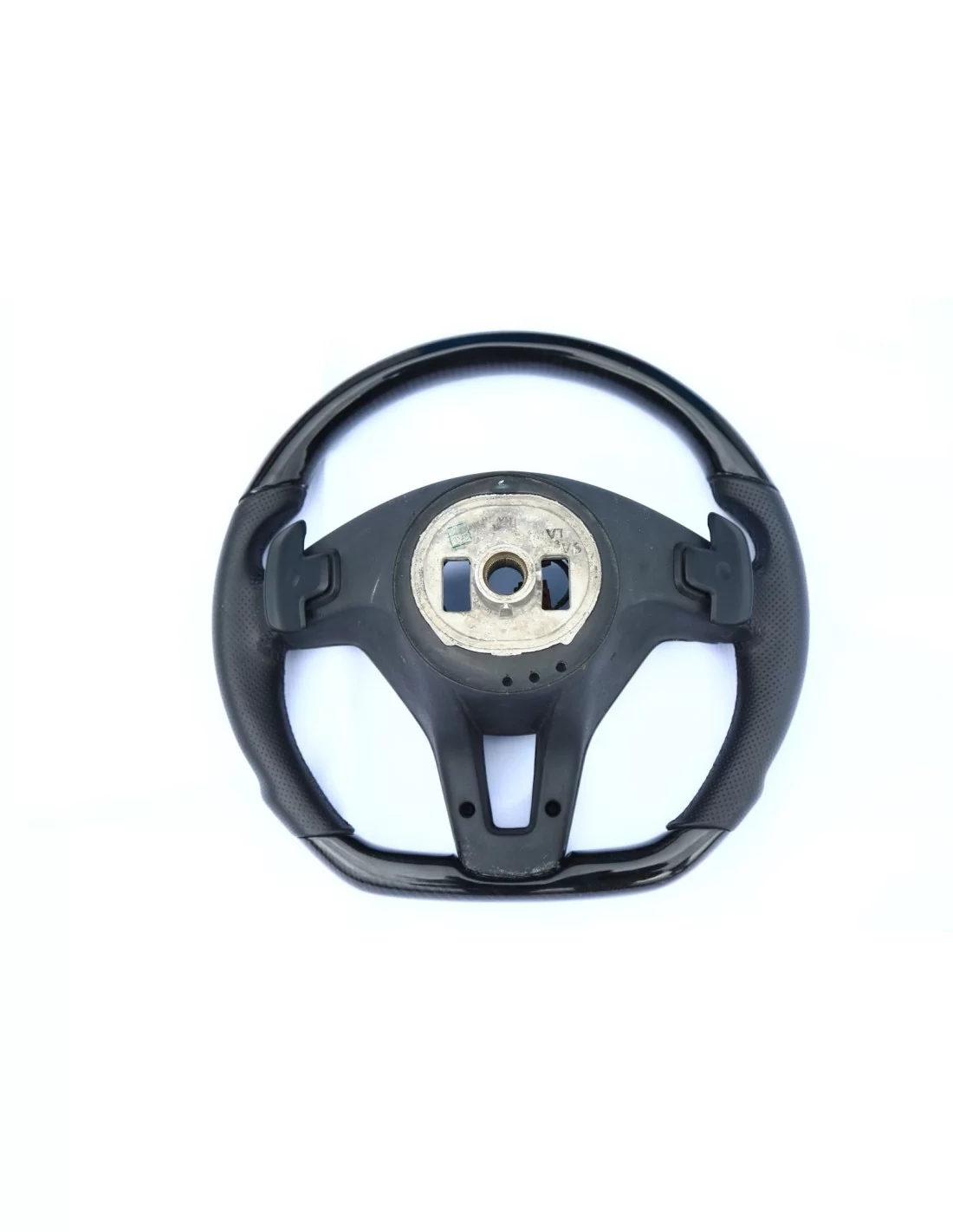  - Steering Wheels - Mercedes-Benz CLS E-Class SLK W172 W212 W218 Kierownica ze skóry węglowej - 16 - Mercedes-Benz CLS E-Class 