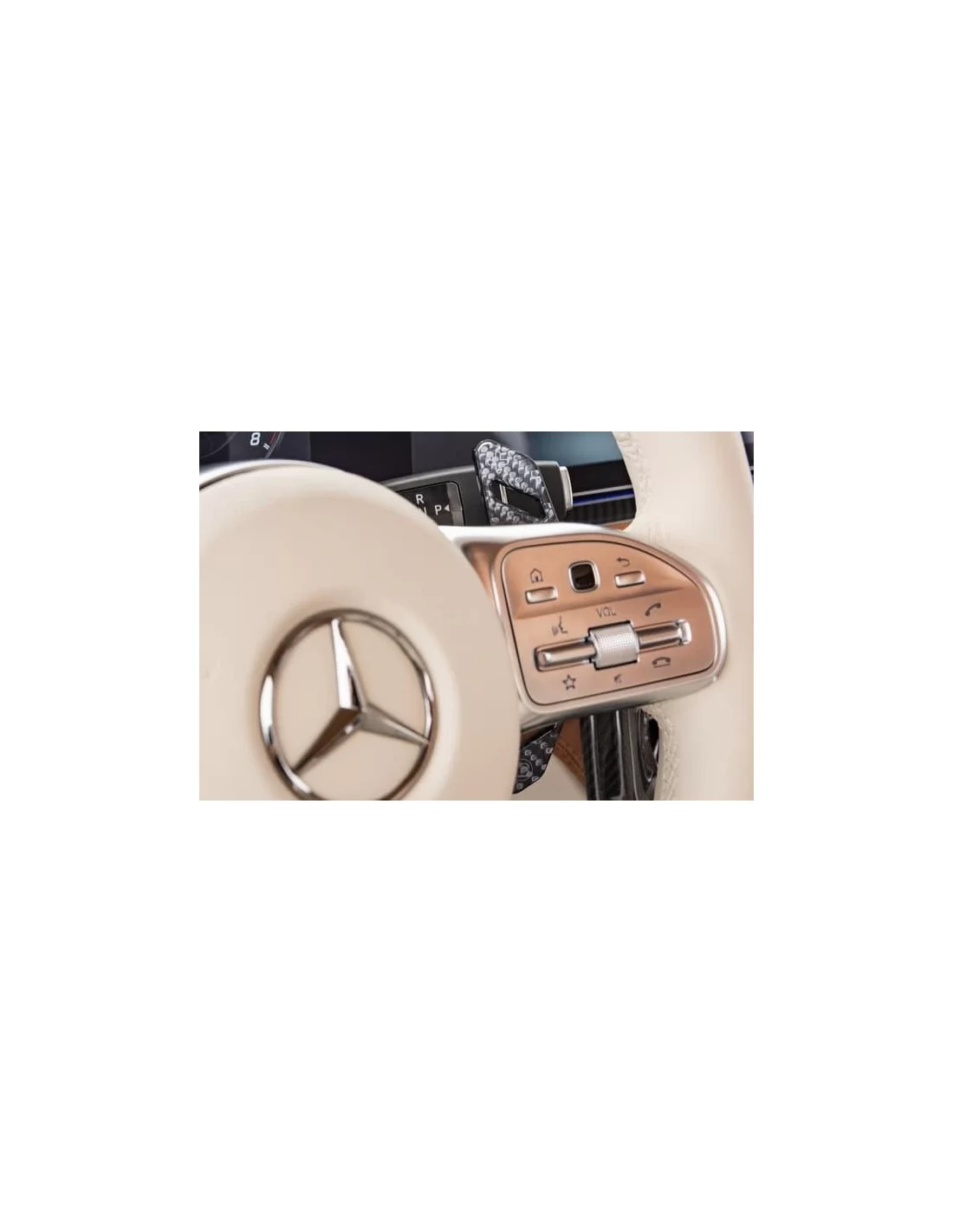  - Steering Wheels - Carbon fiber Gear Shift Paddles for steering wheel Mercedes-Benz W463a W464 Genuine BRABUS - 2 - Buy Carbon