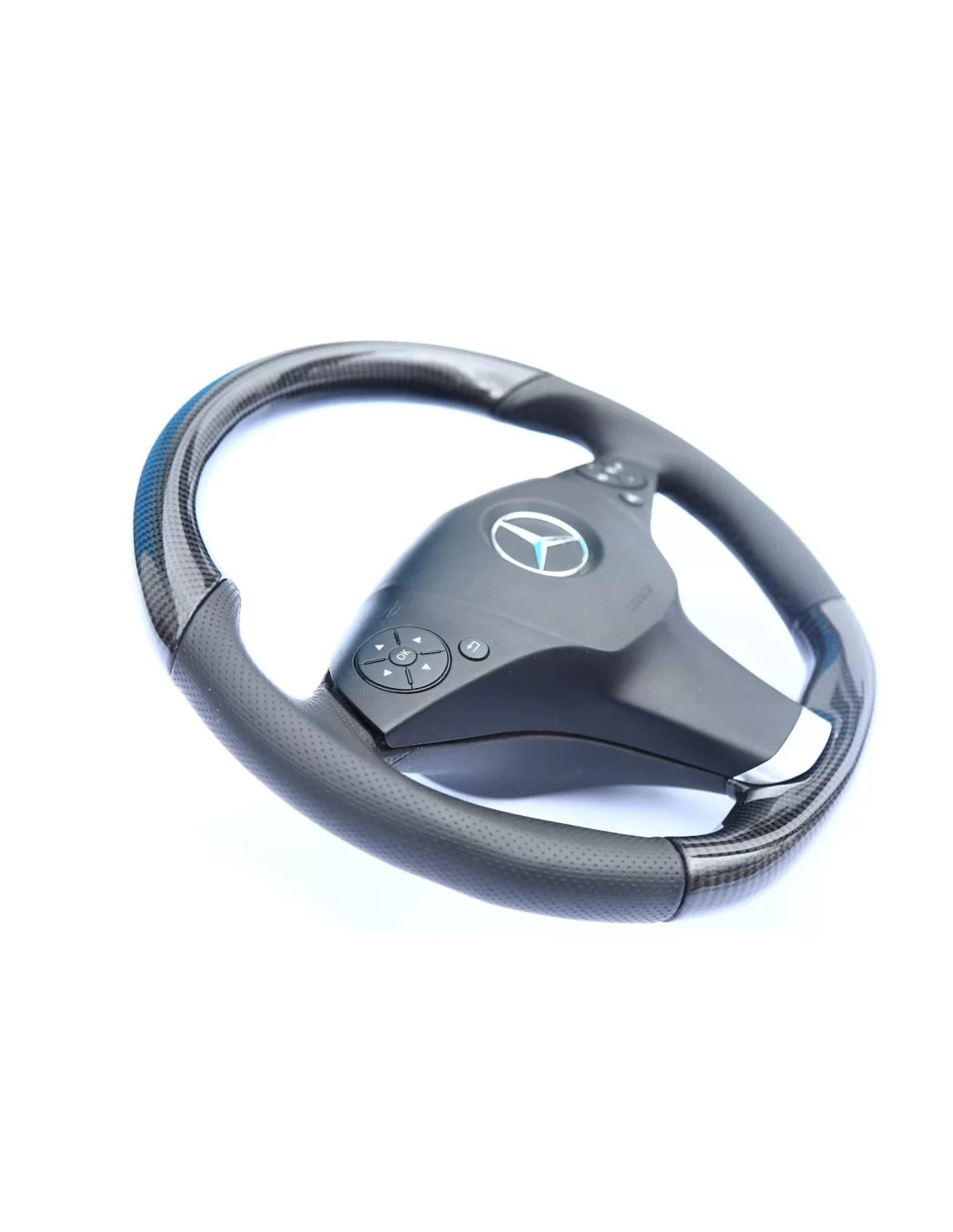 - Steering Wheels - Mercedes-Benz E-Klasse W207, W212 Stuur Carbon Leer - 5 - Upgrade je auto met het Mercedes-Benz E-Klasse W2  - Steering Wheels - Mercedes-Benz E-Klasse W207, W212 Stuur Carbon Leer - 5 - Upgrade je auto met het Mercedes-Benz E-Klasse W2