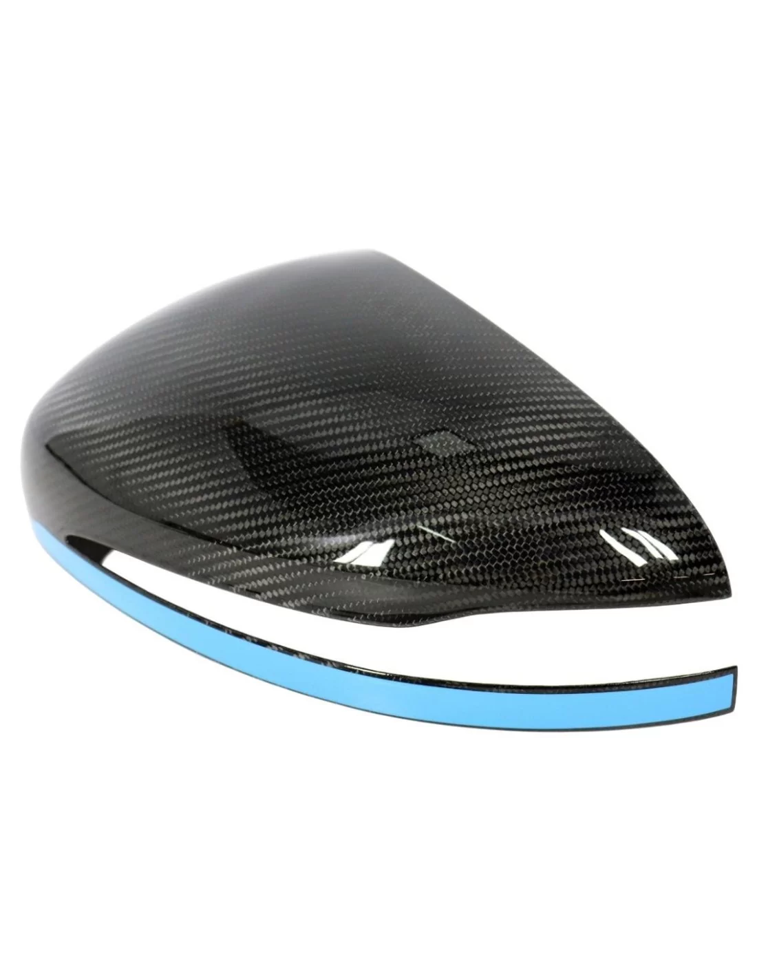 - Mercedes-Benz - Carbon Fiber Mirror Covers with Blue Stripe for Mercedes-Benz G-Class W463A W464 G63 - 5 - Add a sporty touch - Mercedes-Benz - Carbon Fiber Mirror Covers with Blue Stripe for Mercedes-Benz G-Class W463A W464 G63 - 5 - Add a sporty touch