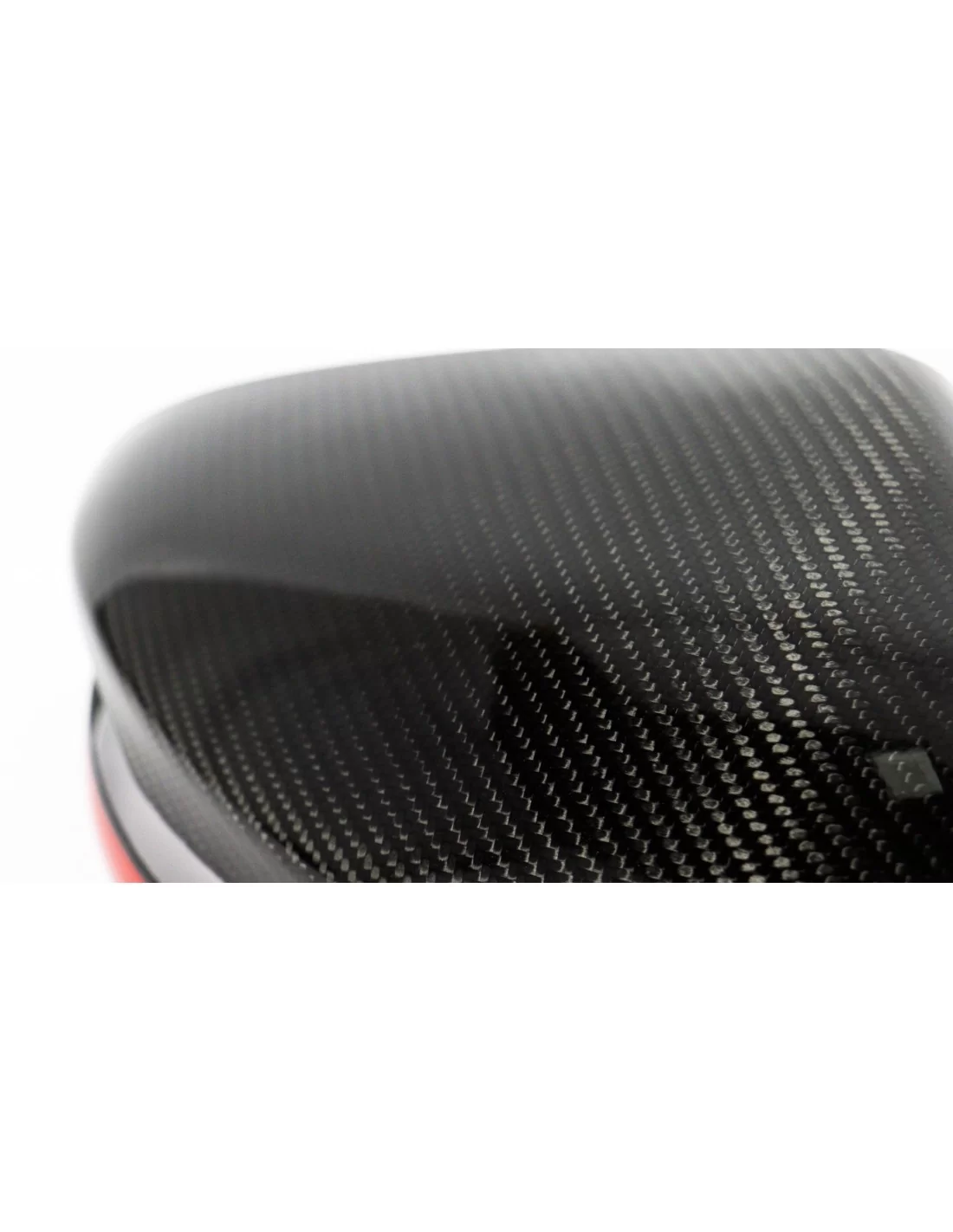 - Mercedes-Benz - Carbon Fiber Mirror Covers with Red Stripe for Mercedes-Benz G-Class W463A W464 G63 - 5 - Enhance your Merced - Mercedes-Benz - Carbon Fiber Mirror Covers with Red Stripe for Mercedes-Benz G-Class W463A W464 G63 - 5 - Enhance your Merced