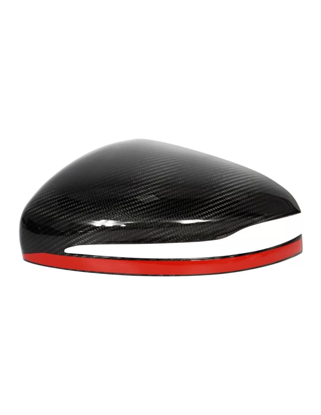  - Mercedes Benz - Cubiertas de espejo de fibra de carbono con franja roja para Mercedes-Benz Clase G W463A W464 G63 - 7 - Mejor