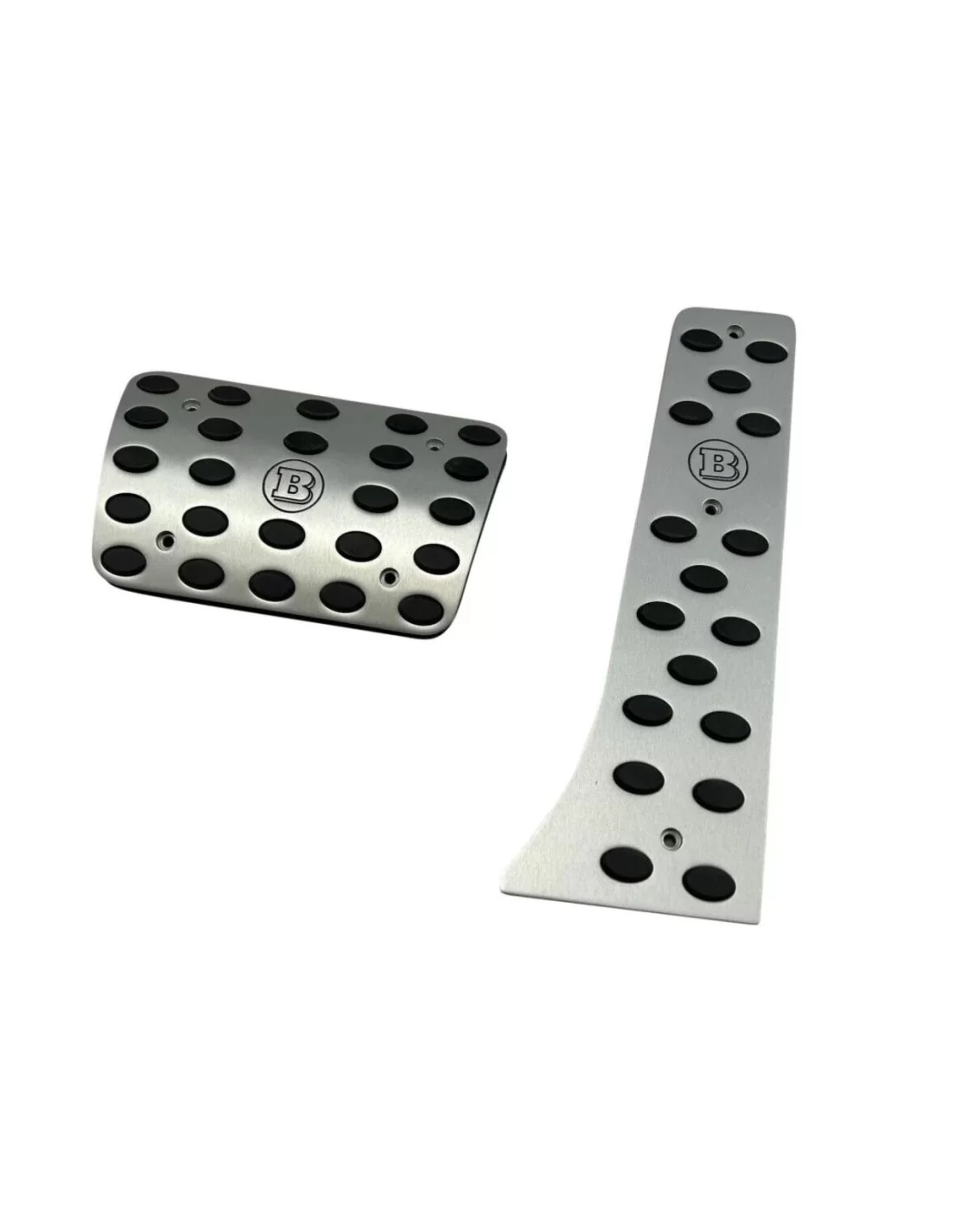 - Mercedes Benz - Aluminium GRAU Brabus Pedalauflagen für Mercedes-Benz W463A W464 G-Klasse - 2 - Aluminium GREY Brabus Pedal P - Mercedes Benz - Aluminium GRAU Brabus Pedalauflagen für Mercedes-Benz W463A W464 G-Klasse - 2 - Aluminium GREY Brabus Pedal P