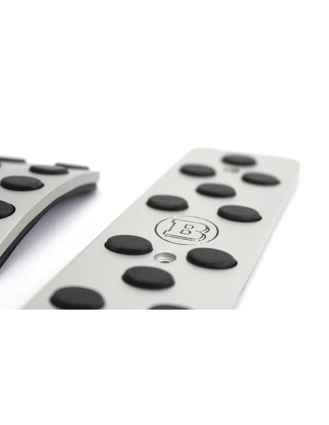  - Mercedes-Benz - Aluminum GREY Brabus Pedal Pads for Mercedes-Benz W463A W464 G-Class - 3 - Buy Aluminum GREY Brabus Pedal Pad