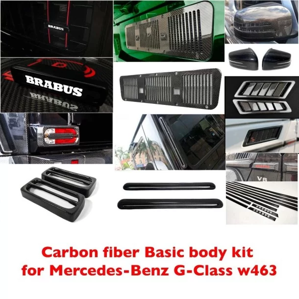 - Mercedes-Benz - Carbon fiber Basic body kit for Mercedes-Benz G-Class w463 - 1 - Buy the Carbon Fiber Basic Body Kit for Merc - Mercedes-Benz - Carbon fiber Basic body kit for Mercedes-Benz G-Class w463 - 1 - Buy the Carbon Fiber Basic Body Kit for Merc