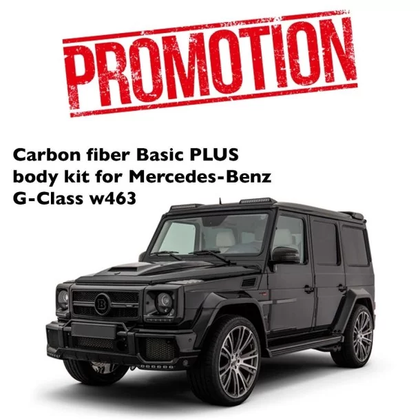 - Mercedes-Benz - Carbon fiber Basic PLUS body kit for Mercedes-Benz G-Class w463 - 1 - Buy the Carbon Fiber Basic PLUS Body Ki - Mercedes-Benz - Carbon fiber Basic PLUS body kit for Mercedes-Benz G-Class w463 - 1 - Buy the Carbon Fiber Basic PLUS Body Ki