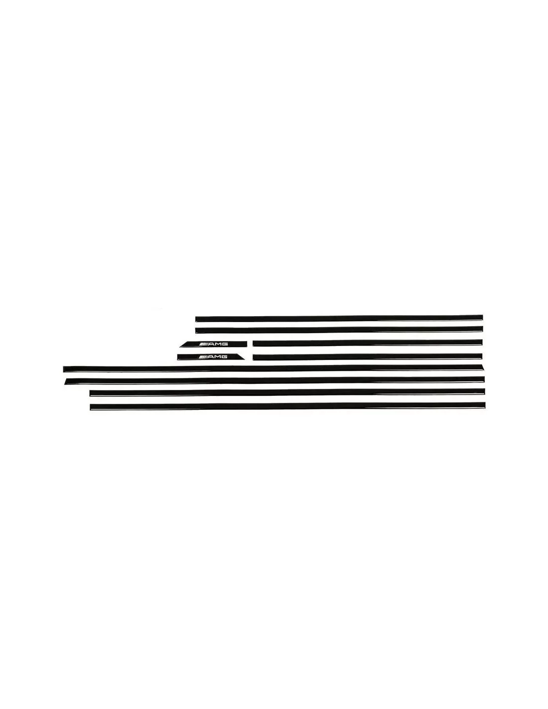 - Mercedes Benz - AMG molduras inserciones negro brillante para Mercedes-Benz Clase G W463 10pcs Set - 3 - ¡Comprar AMG moldura  - Mercedes Benz - AMG molduras inserciones negro brillante para Mercedes-Benz Clase G W463 10pcs Set - 3 - ¡Comprar AMG moldura