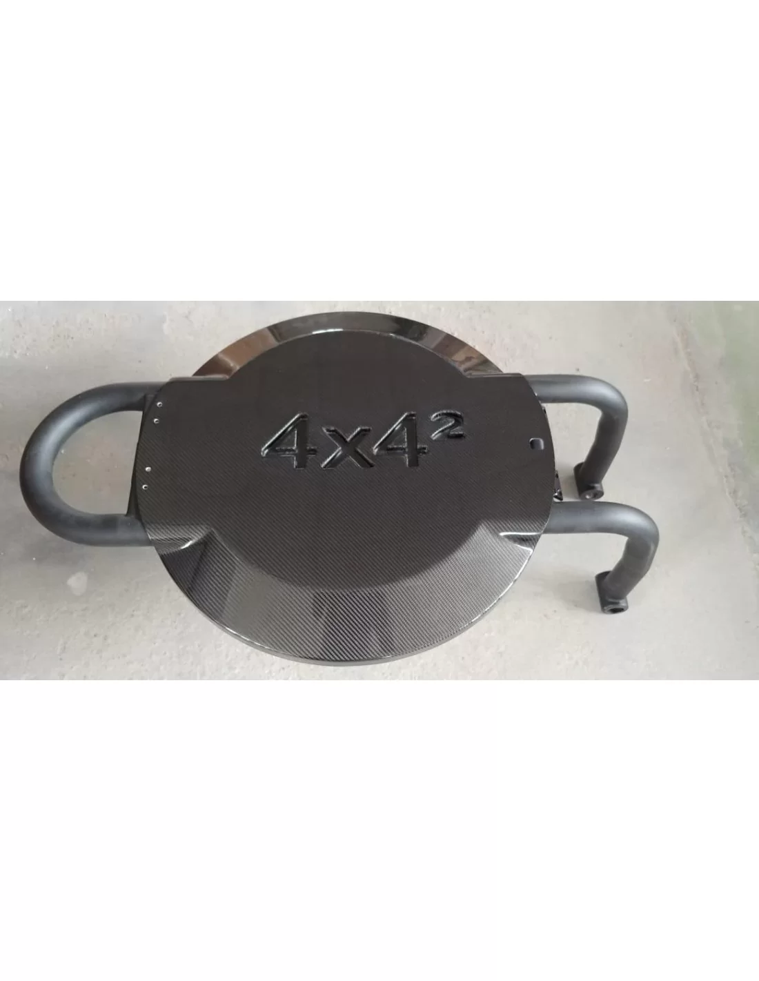  - Mercedes-Benz - Carbon fiber reservewielhoes achter ZONDER bevestiging voor Mercedes-Benz W463 G-Wagon 4x4 Squared - 2 - Verf