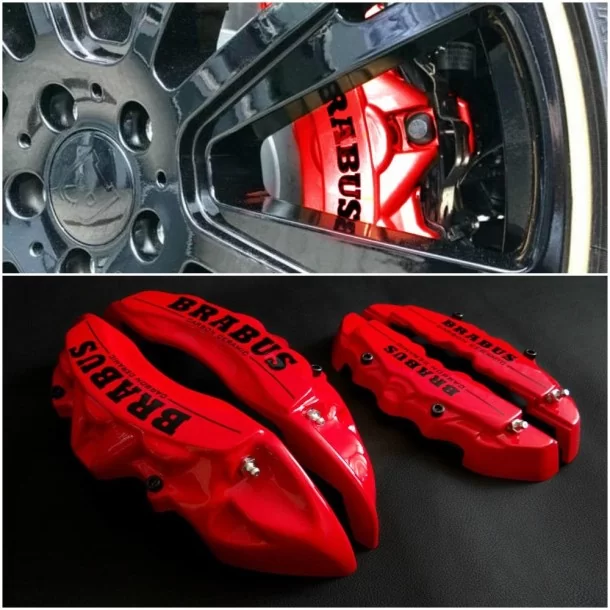 - Mercedes-Benz - Fiberglass red Brabus Carbon Ceramic brake caliper covers for Mercedes-Benz G-Class W463 - 1 - Buy Fiberglass - Mercedes-Benz - Fiberglass red Brabus Carbon Ceramic brake caliper covers for Mercedes-Benz G-Class W463 - 1 - Buy Fiberglass