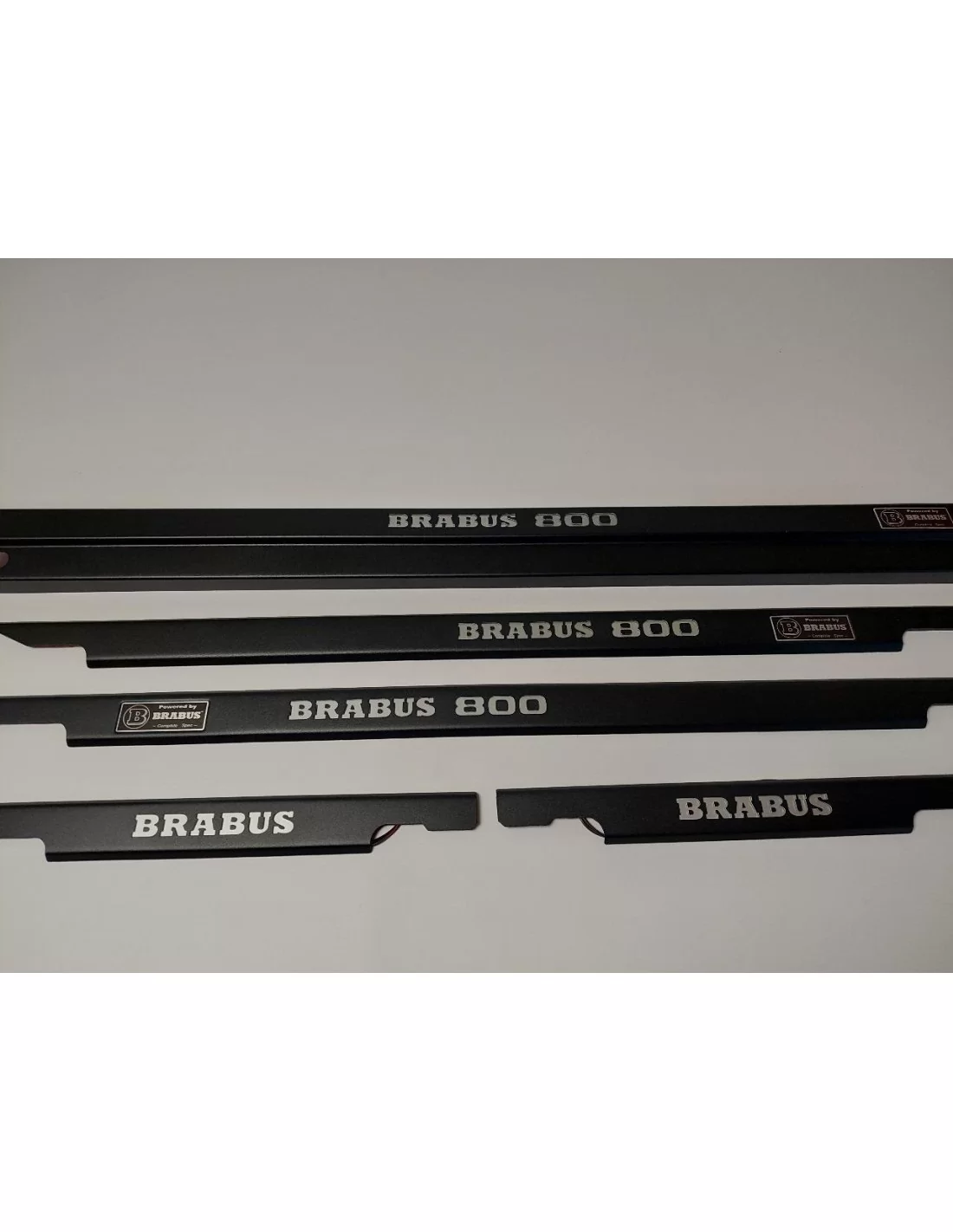 - Mercedes-Benz - Metallic Brabus 800 BLACK LED Illuminated Door Sills for Mercedes-Benz W463 - 4 - Buy Metallic Brabus 800 BLA - Mercedes-Benz - Metallic Brabus 800 BLACK LED Illuminated Door Sills for Mercedes-Benz W463 - 4 - Buy Metallic Brabus 800 BLA