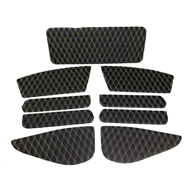  - Mercedes Benz - Inserti interni in eco pelle con stemmi brabus per pannelli porta mercedes-benz w463 - 1 - Acquista gli inser