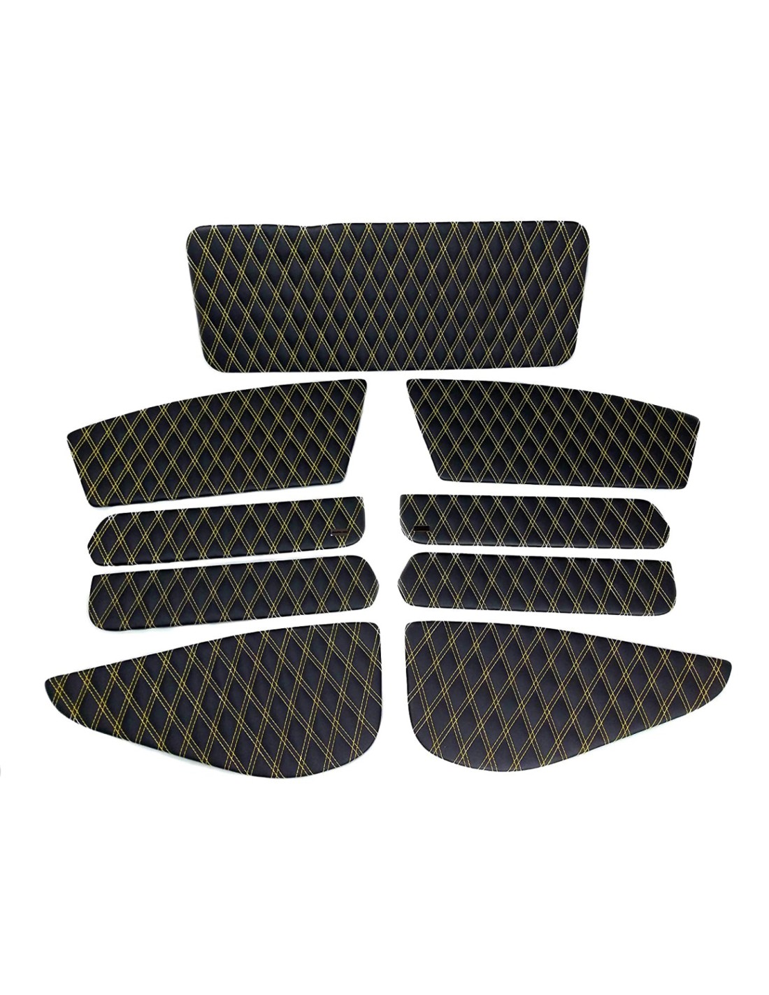 - Mercedes-Benz - Eco leather interior inserts trim with brabus badges for door panels mercedes-benz w463 - 1 - Buy eco leather - Mercedes-Benz - Eco leather interior inserts trim with brabus badges for door panels mercedes-benz w463 - 1 - Buy eco leather