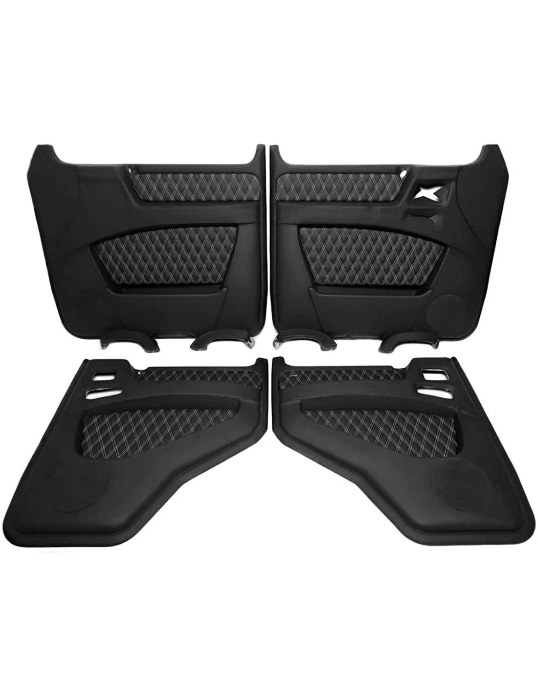  - Mercedes-Benz - Painéis de porta em fibra de vidro com acabamento em pele para mercedes-benz g-wagon g-class w463 1979 - 2001