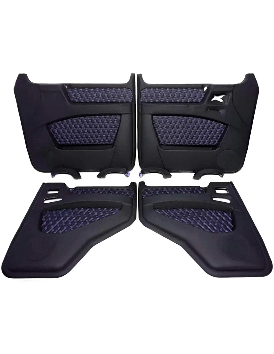  - Mercedes-Benz - Painéis de porta em fibra de vidro com acabamento em pele para mercedes-benz g-wagon g-class w463 1979 - 2001