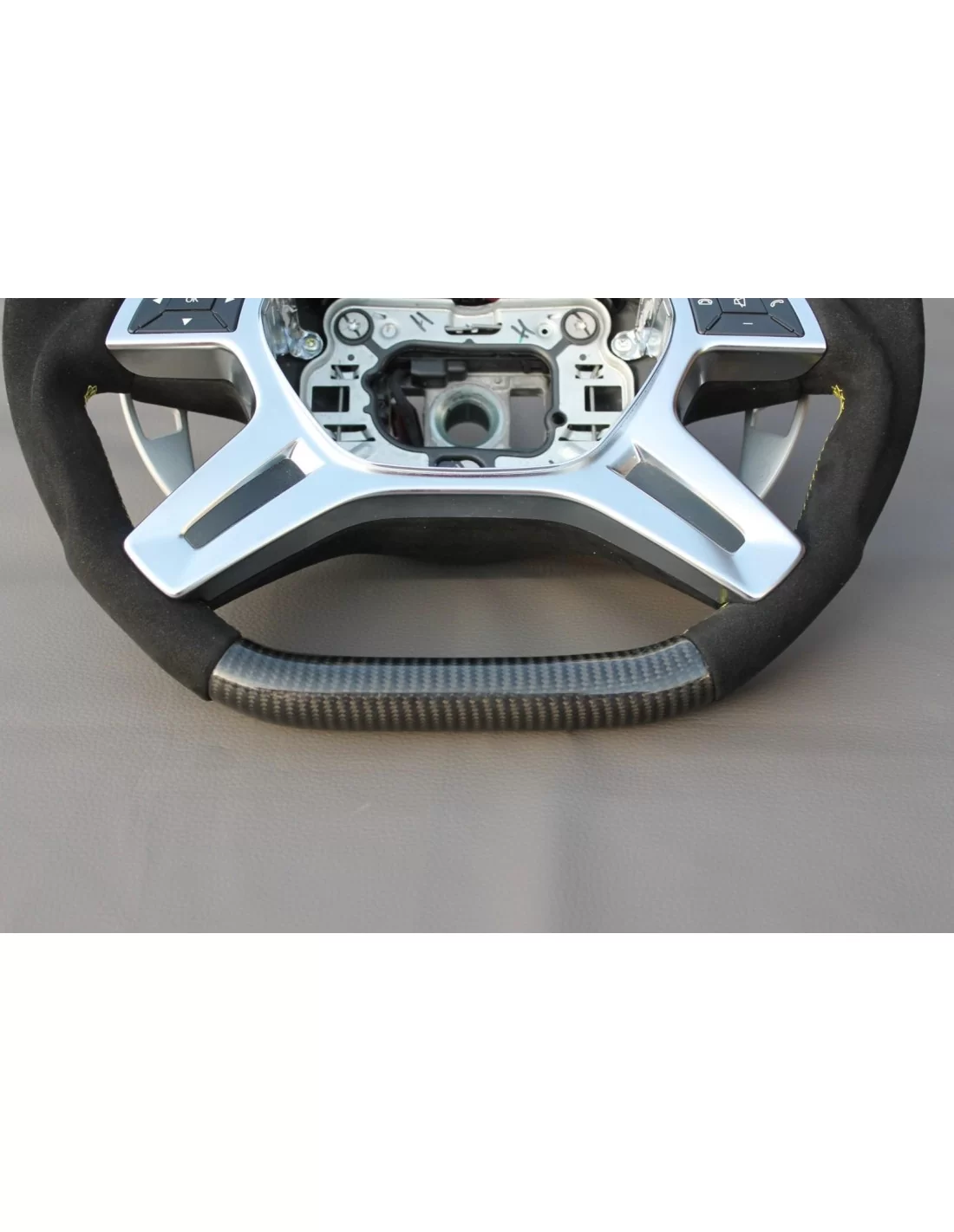 - Volante - Mercedes-Benz Clase E Clase G Clase GL Clase ML W166 X166 W463 Volante Carbono Alcantara - 4 - Eleve su experiencia - Volante - Mercedes-Benz Clase E Clase G Clase GL Clase ML W166 X166 W463 Volante Carbono Alcantara - 4 - Eleve su experiencia