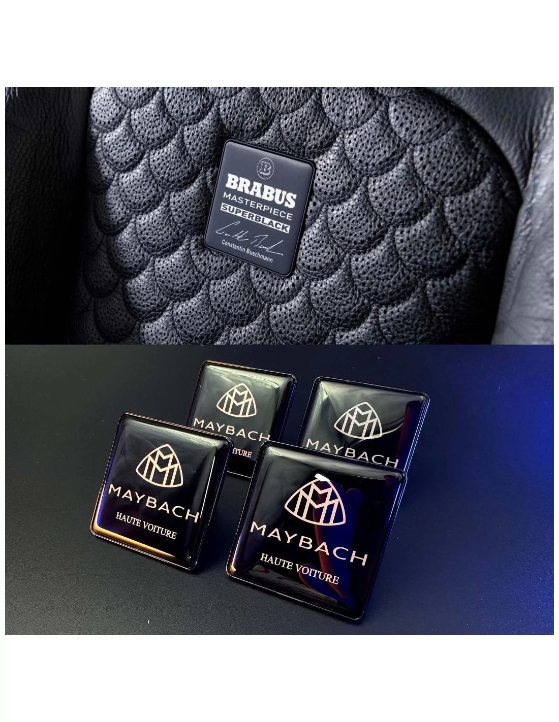 - Logos & Emblems - 用于梅赛德斯-奔驰汽车的 MAYBACH 金属座椅徽章徽标套件 - 1 - 金属质感的 MAYBACH 车座徽章徽标套装为您的梅赛德斯-奔驰增光添彩。为您的梅赛德斯-奔驰增添一抹奢华与精致!✨❤️⚡️ - Logos & Emblems - 用于梅赛德斯-奔驰汽车的 MAYBACH 金属座椅徽章徽标套件 - 1 - 金属质感的 MAYBACH 车座徽章徽标套装为您的梅赛德斯-奔驰增光添彩。为您的梅赛德斯-奔驰增添一抹奢华与精致!✨❤️⚡️