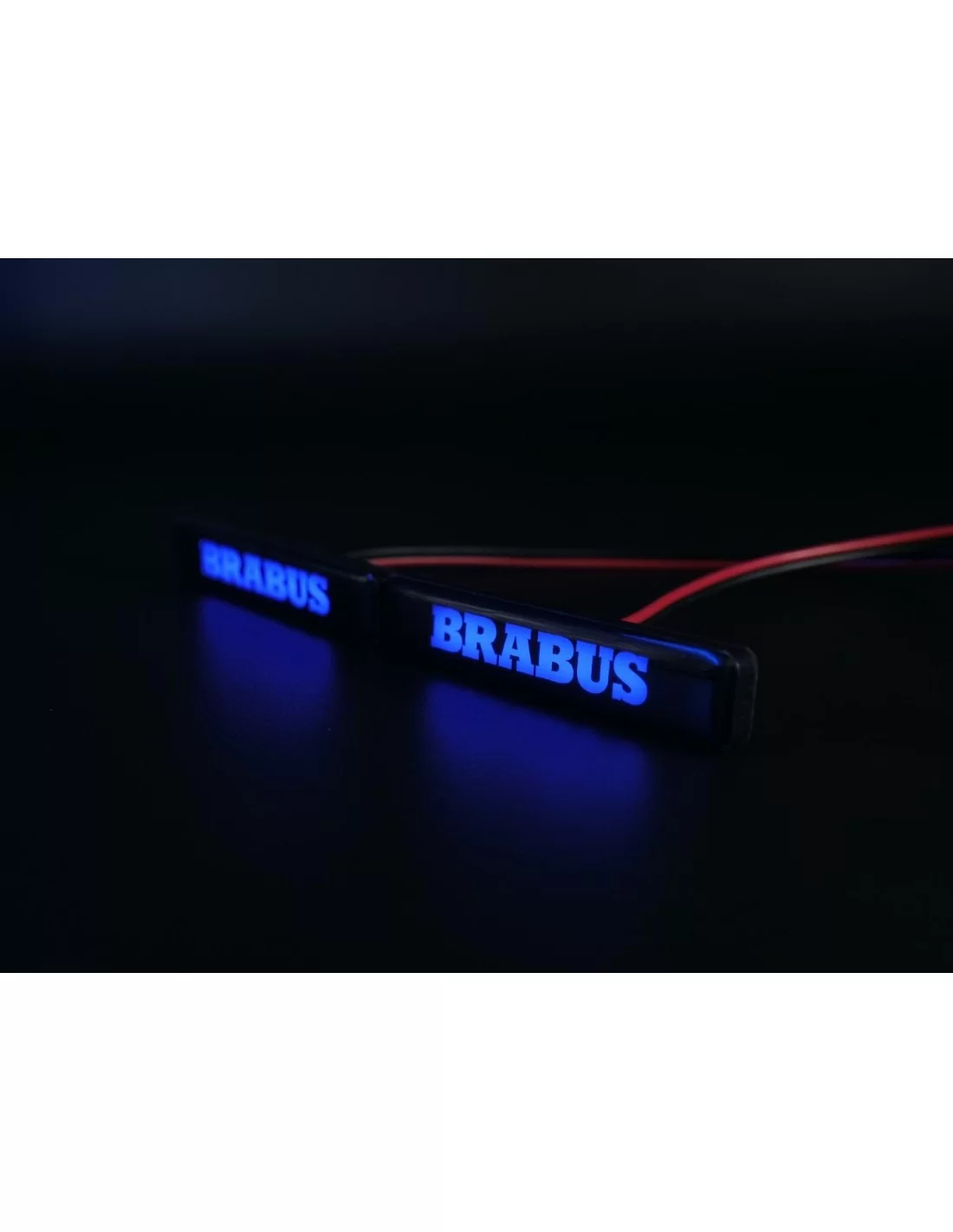 - Logos & Emblems - BLUE LED Brabus emblem for fender inserts Brabus Widestar body kit Mercedes W463A - 2 - Enhance your Merced  - Logos & Emblems - BLUE LED Brabus emblem for fender inserts Brabus Widestar body kit Mercedes W463A - 2 - Enhance your Merced