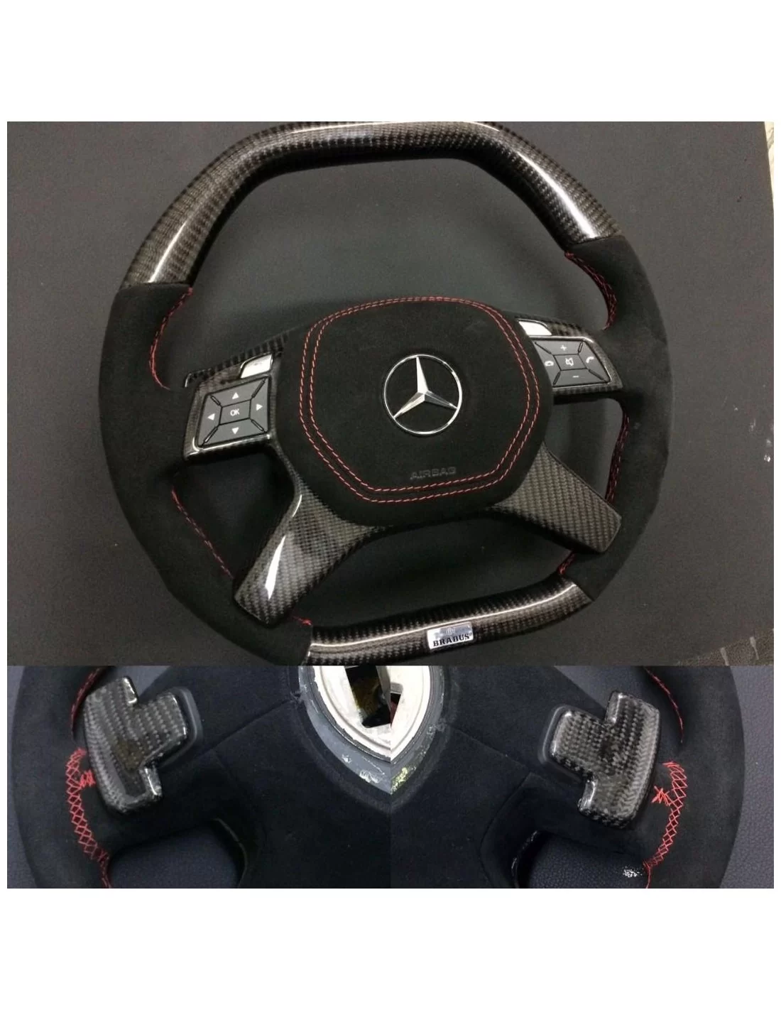 - Volant - Mercedes-Benz Classe E Classe G Classe GL Classe ML-CLass W166 X166 W463 Volant de direction - 2 - Améliorez votre M - Volant - Mercedes-Benz Classe E Classe G Classe GL Classe ML-CLass W166 X166 W463 Volant de direction - 2 - Améliorez votre M