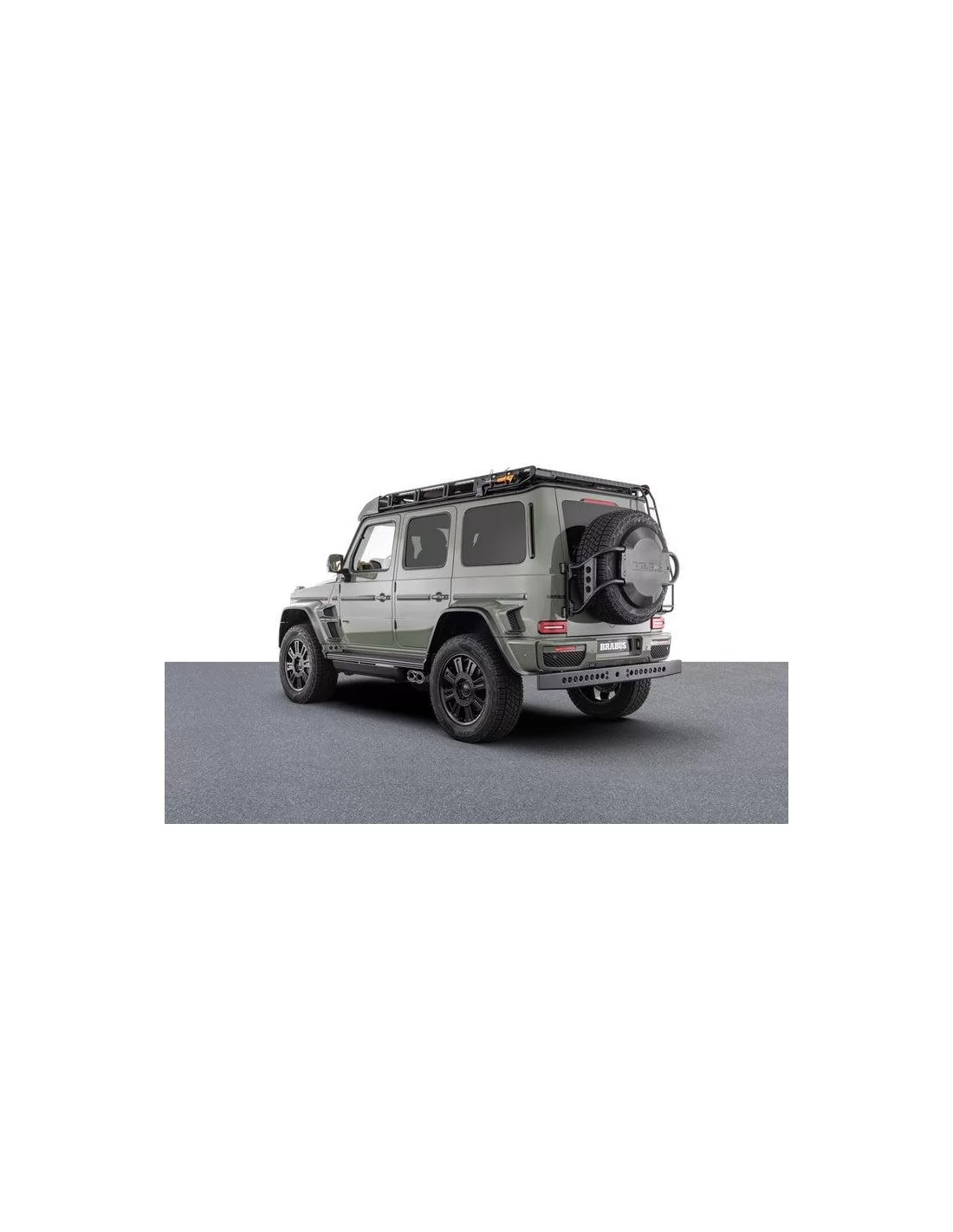  - Mercedes Benz - Zestaw do konwersji mercedes-benz w463a g-wagon na brabus 800 stealth green 4x4 squared full - 11 - Przekszta