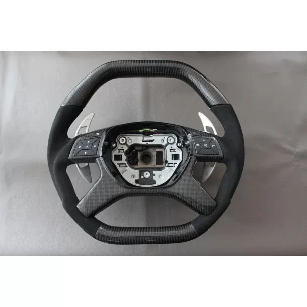  - Steering Wheels - Mercedes-Benz Klasa E Klasa G Klasa GL Klasa ML Klasa W166 X166 W463 Kierownica Carbon Alcantara - 1 - Merc