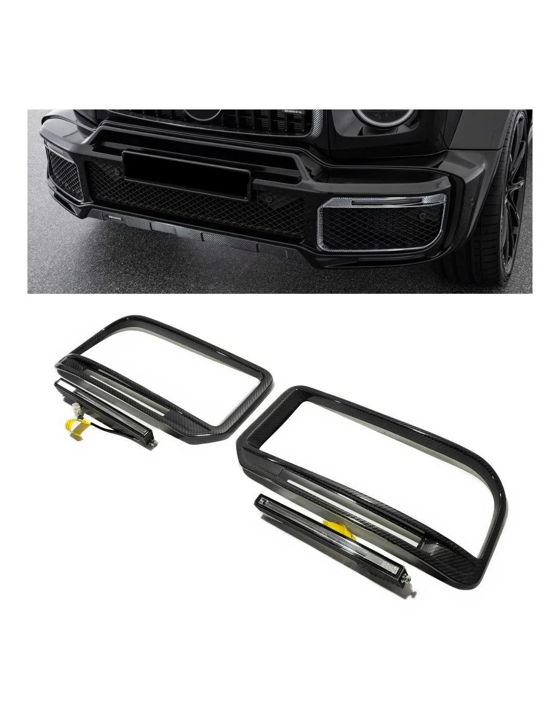 - Mercedes Benz - Kit de conversion pour mercedes-benz w463a g-wagon en brabus 800 stealth green 4x4 squared full - 16 - Transf  - Mercedes Benz - Kit de conversion pour mercedes-benz w463a g-wagon en brabus 800 stealth green 4x4 squared full - 16 - Transf