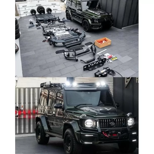 Brabus Adventure-Tuningpaket für Mercedes-Benz W463A Mercedes Benz, G Class W463A, Karosserie-Umbausatz, G-Class, Mercedes-Benz 