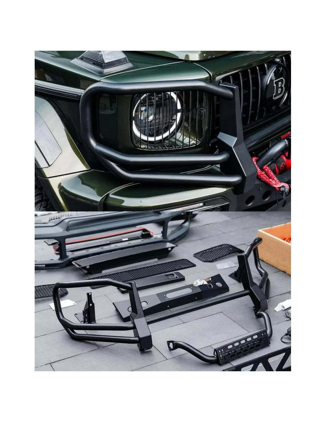 Pacchetto tuning avventura Brabus per Mercedes-Benz W463A Mercedes Benz, G Class W463A, Kit corpo di conversione, G-Class, Kit d