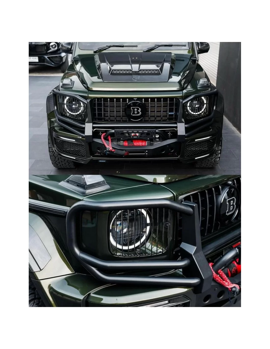 Brabus 梅赛德斯-奔驰 W463A 探险改装套件 Mercedes-Benz, Mercedes-Benz G-Class 2018+ (W463A), 改装车身套件, G-Class, 梅赛德斯-奔驰 G 级改装套件 Mercedes-Benz