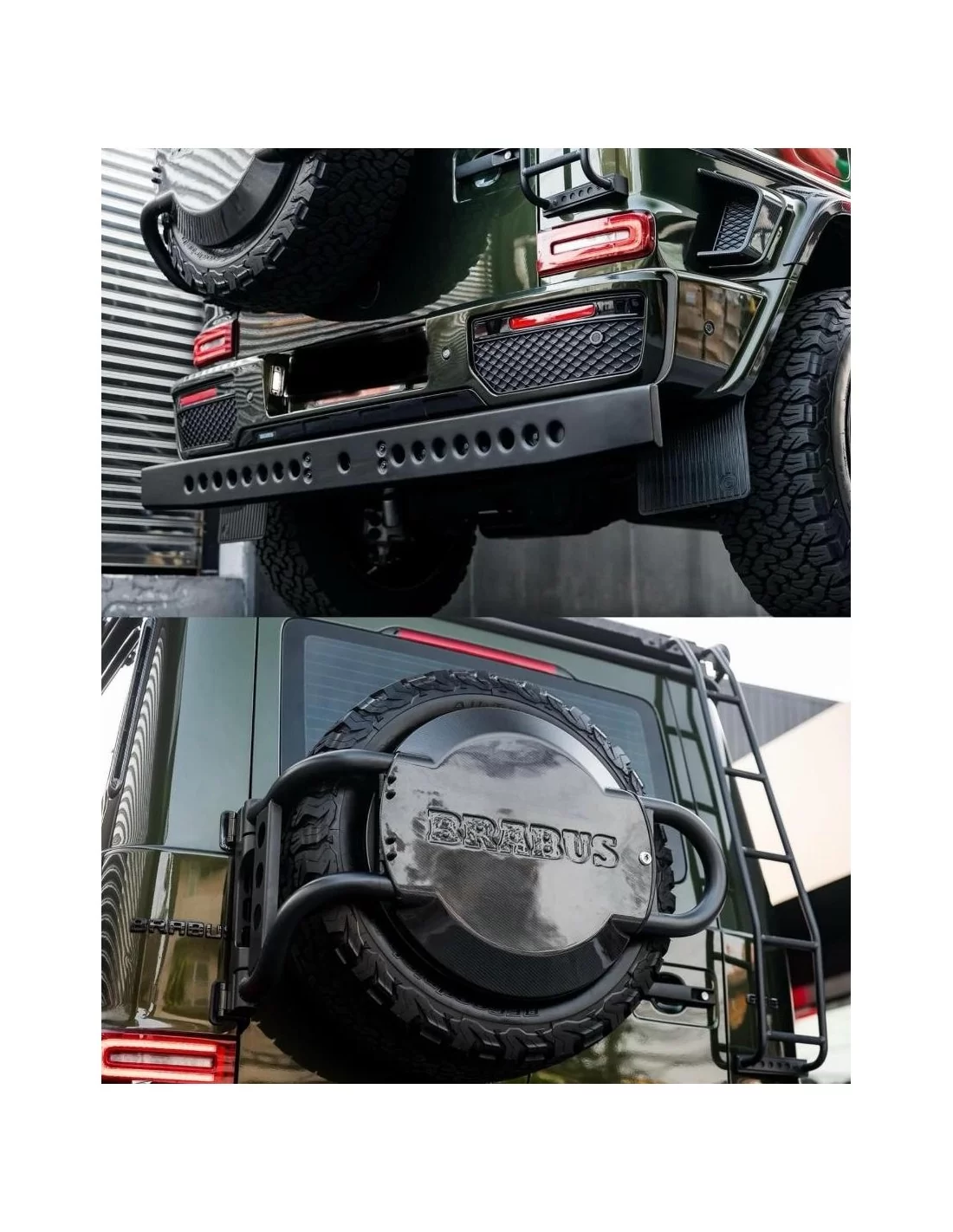 Pacchetto tuning avventura Brabus per Mercedes-Benz W463A Mercedes Benz, G Class W463A, Kit corpo di conversione, G-Class, Kit d