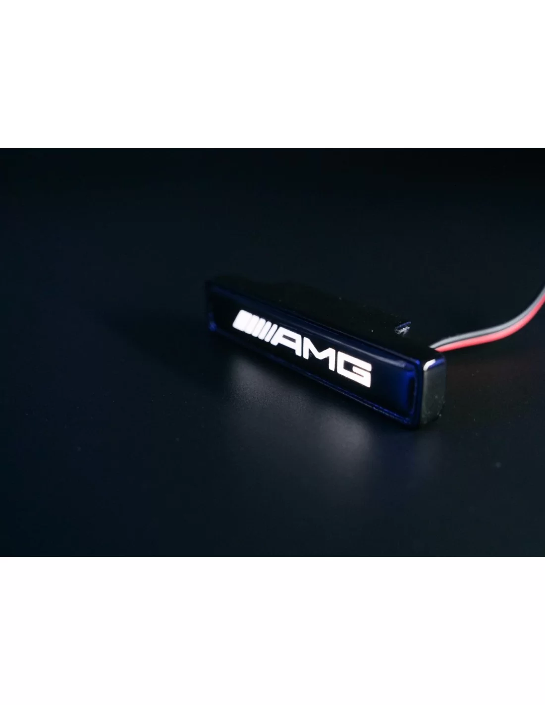  - logo & Emblems - AMG LED grille BLANC badge emblème logo pour Mercedes-Benz W463A W464 Classe G - 3 - Améliorez votre Mercede