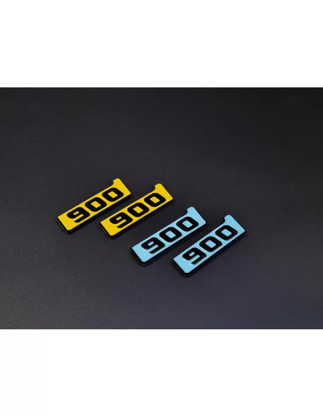  - logo & Emblems - Badges Brabus 900 BITURBO Tiffany métallisés pour Mercedes-Benz W463A Classe G - 2 - Améliorez votre Mercede