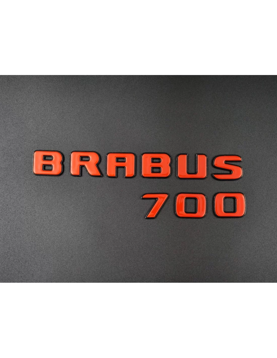 - Logos & Emblems - Brabus 700 emblem logo ORANGE metallic for Mercedes-Benz W463A W464 G-Class - 2 - Enhance your Mercedes-Ben - Logos & Emblems - Brabus 700 emblem logo ORANGE metallic for Mercedes-Benz W463A W464 G-Class - 2 - Enhance your Mercedes-Ben