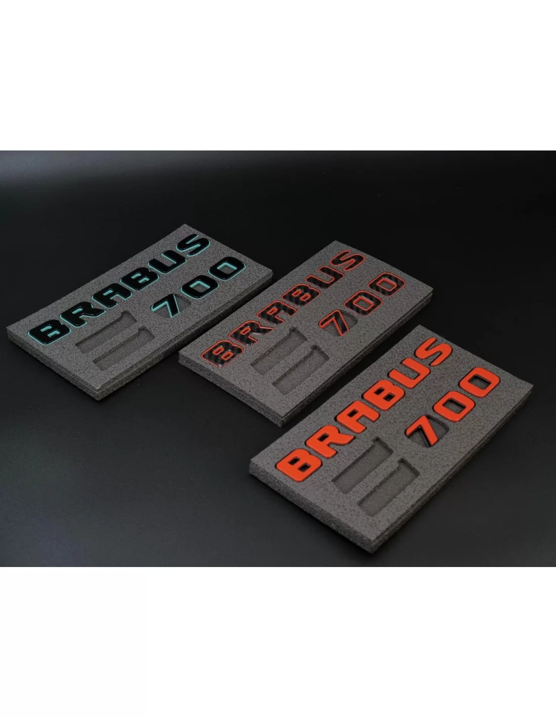 Zestaw emblematów Brabus 700 Tiffany Mercedes-Benz G-klasa w463a w464 Mercedes Benz, Emblems, G Class W463A, Logo i emblematy, 