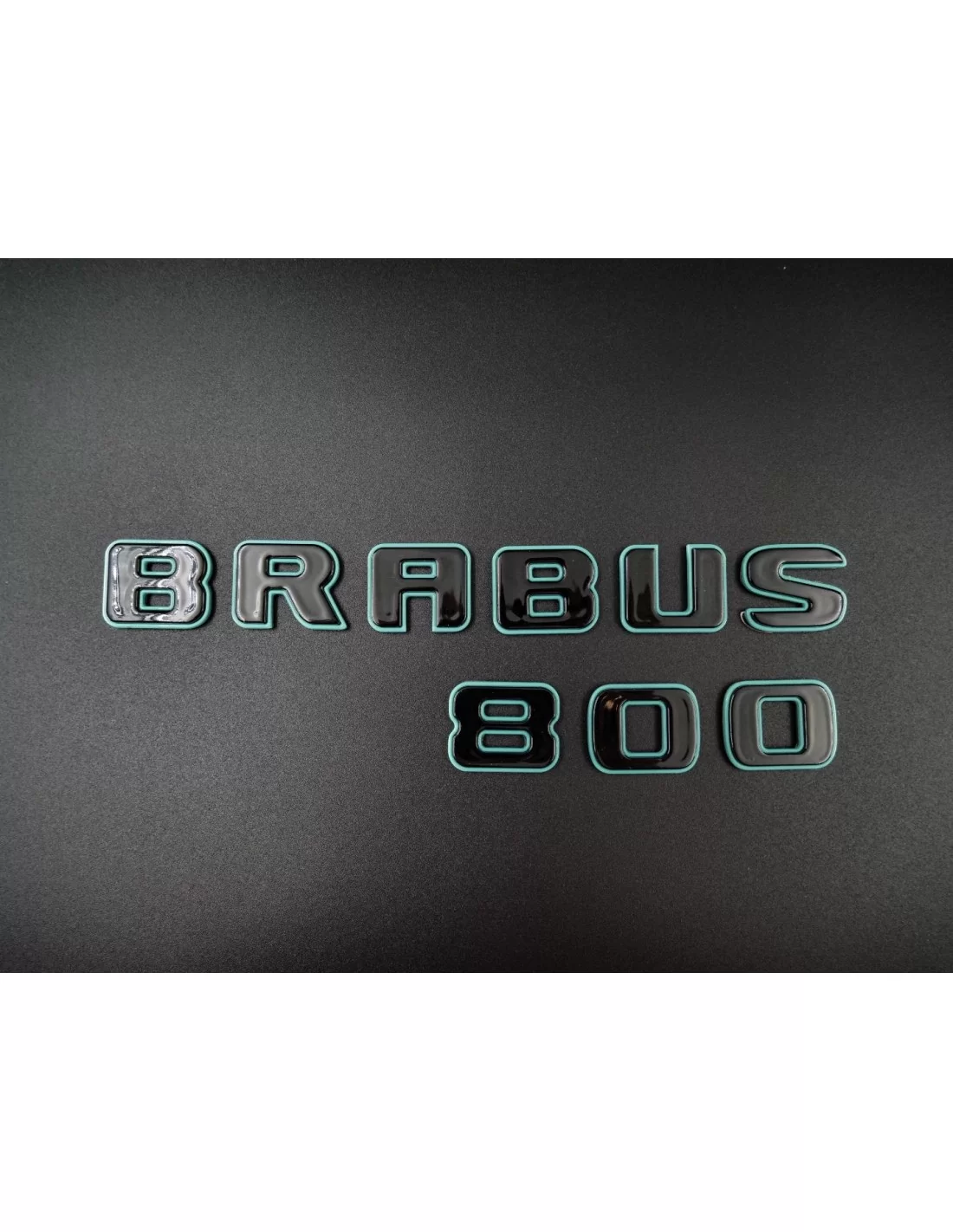 Набір металевих значків Brabus 800 Tiffany з чорними емблемами для Mercedes-Benz G-class w463a w464 Mercedes Benz, Emblems, Merc
