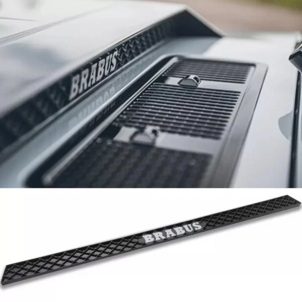 メルセデスベンツGクラスW464 W463a G63 G500 G350用プラスチック製ブラバススタイルWHITEフードスクープテールメッシュ Mercedes-Benz, Mercedes-Benz G-Class 2018+ (W463A), Tuni