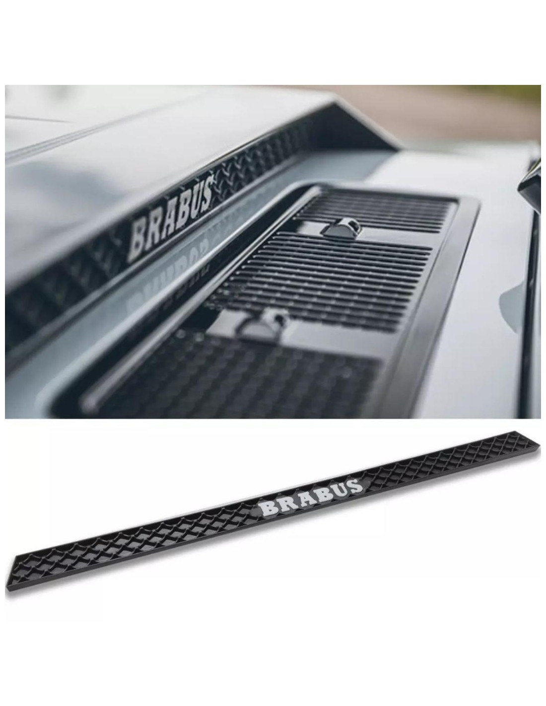 Plastic Brabus style WHITE hood scoop tail mesh for Mercedes Benz G class W464 W463a G63 G500 G350 Mercedes-Benz, G-Class 2018+  Plastic Brabus style WHITE hood scoop tail mesh for Mercedes Benz G class W464 W463a G63 G500 G350 Mercedes-Benz, G-Class 2018+