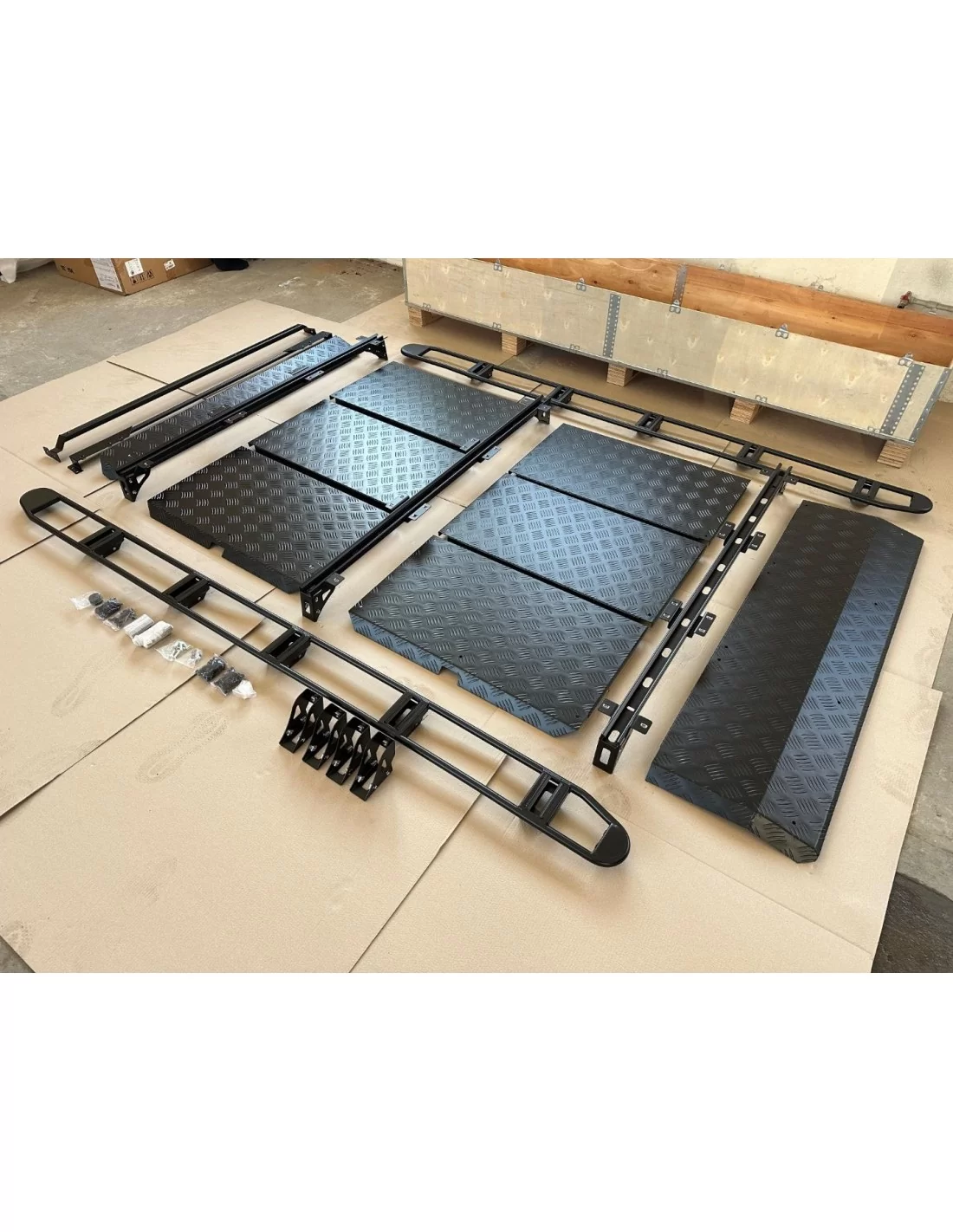 Barra de tejadilho metálica para Mercedes-Benz W463A 6x6 G-Wagon Mercedes-Benz G-Class 2018+ (W463A) XLP 900 6x6, Exterior e Tun