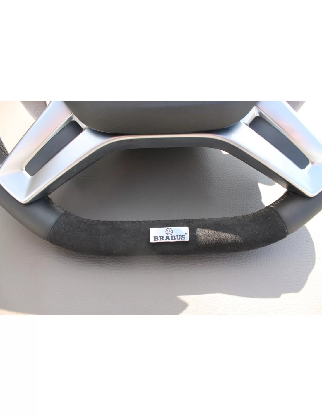  - Steering Wheels - Mercedes-Benz E-Klasse G-Klasse GL-Klasse ML-Klasse W166 X166 W463 Stuur Leder Alcantara - 2 - Mercedes-Ben