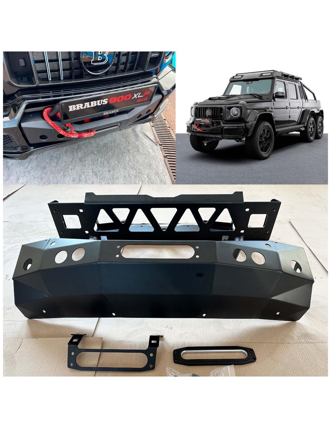 Kit de montaje de cabrestante para Mercedes-Benz W463A 6x6 W464 G Class W463A XLP 900 6x6, Exterior y tuning G Class W463A XLP 9 Kit de montaje de cabrestante para Mercedes-Benz W463A 6x6 W464 G Class W463A XLP 900 6x6, Exterior y tuning G Class W463A XLP 9