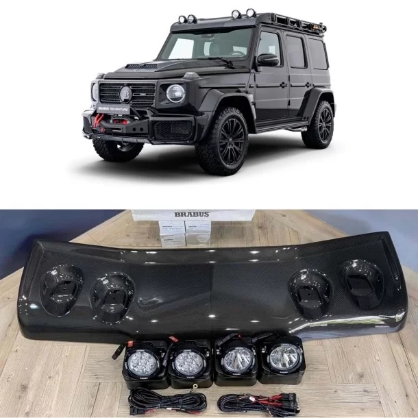 Brabus Adventure Dakspoiler voor Mercedes-Benz W463A 4x4 Mercedes-Benz, Mercedes-Benz G-Class 2018+ (W463A) 4x4, Exterieur & tun
