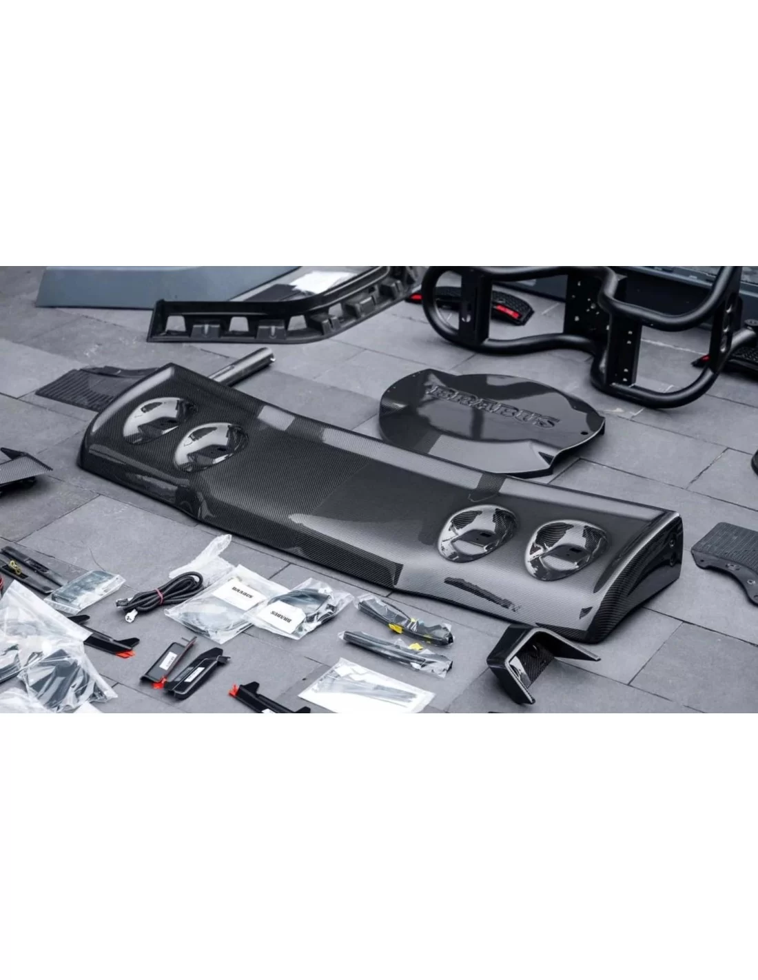 Brabus Adventure Dakspoiler voor Mercedes-Benz W463A 4x4 Mercedes-Benz, Mercedes-Benz G-Class 2018+ (W463A) 4x4, Exterieur & tun Brabus Adventure Dakspoiler voor Mercedes-Benz W463A 4x4 Mercedes-Benz, Mercedes-Benz G-Class 2018+ (W463A) 4x4, Exterieur & tun