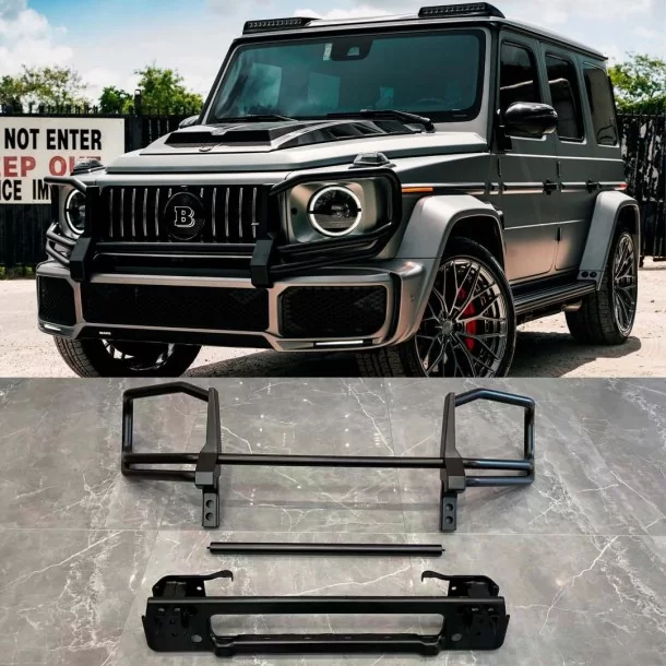 用于梅赛德斯-奔驰的 G-Wagon W463A Brabus 前保险杠护板 Mercedes-Benz, Mercedes-Benz G-Class 2018+ (W463A), Tuning & Exterior, G-Class Mercedes-B