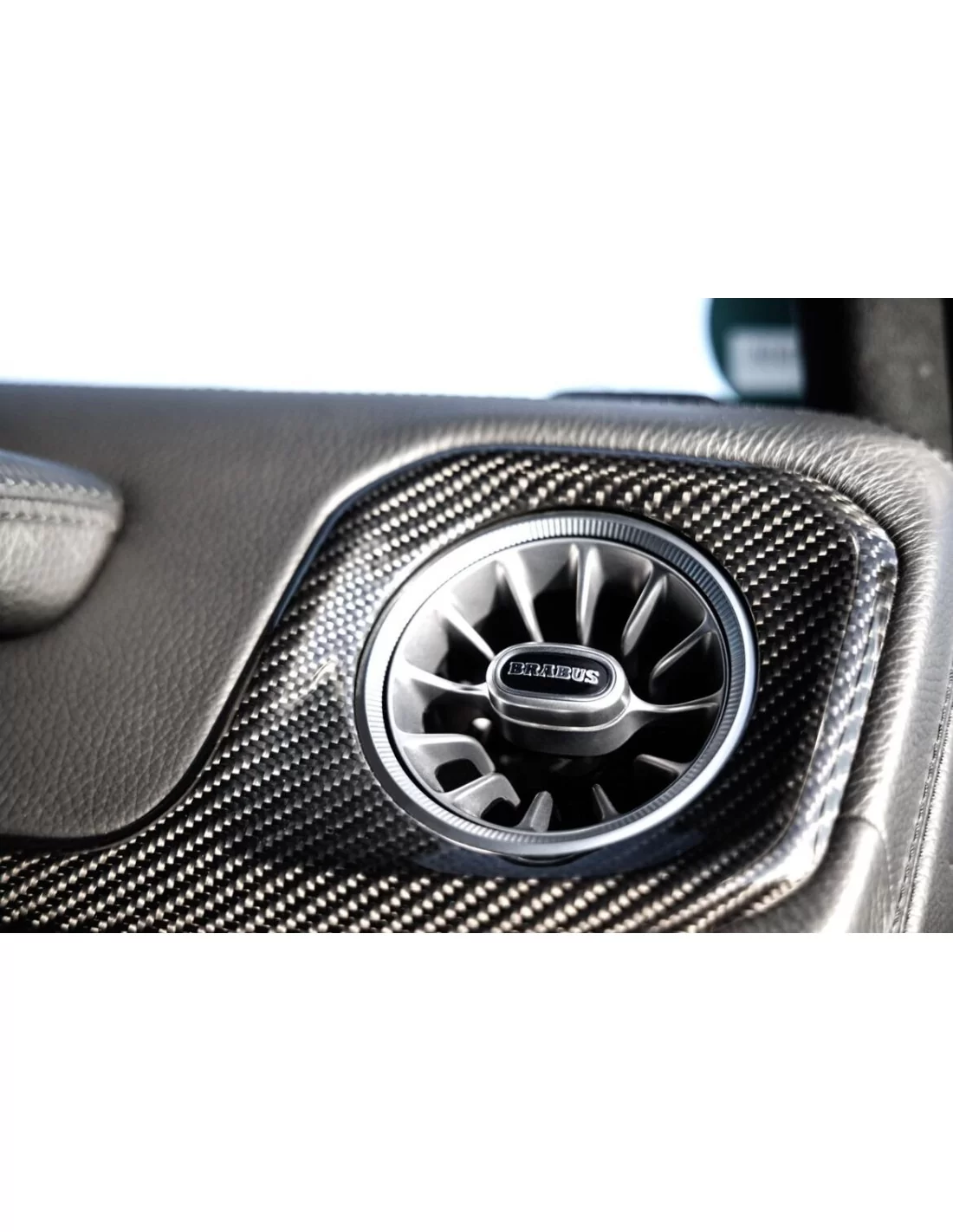 用于梅赛德斯 W463A 的 Brabus 空气导管通风口导流板（带环境照明灯 Mercedes-Benz, Mercedes-Benz G-Class 2018+ (W463A), 照明元素, G-Class Mercedes-Benz