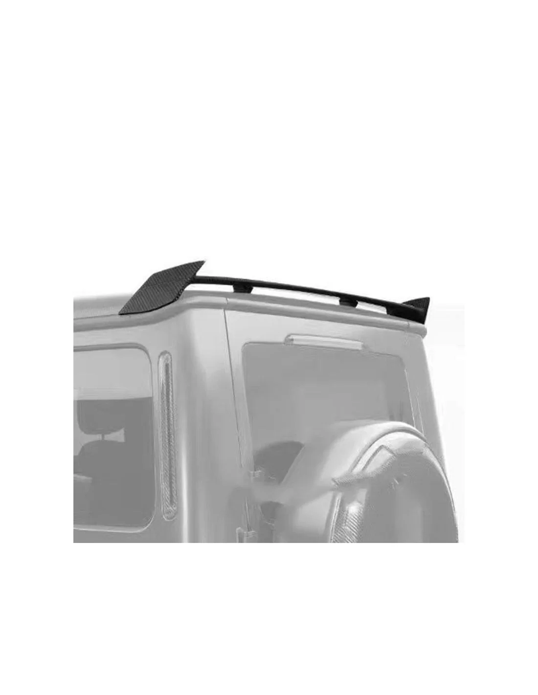 Spoiler posteriore in fibra di carbonio per Mercedes Classe G W463A Mercedes Benz, G Class W463A, Body Parts, G-Class Mercedes B
